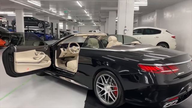 2019 Mercedes AMG S63 4Matic+ Cabriolet смотреть онлайн