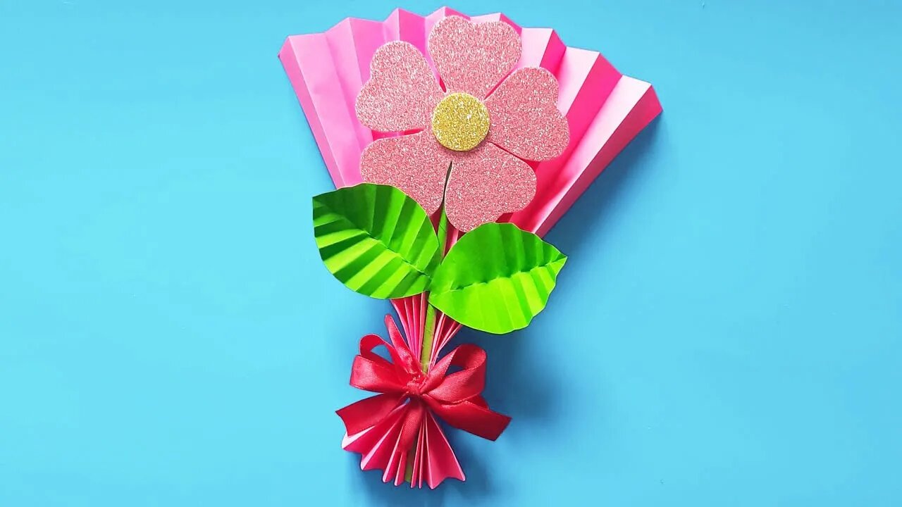 Поделка на 8 марта. Подарок маме своими руками смотреть онлайн