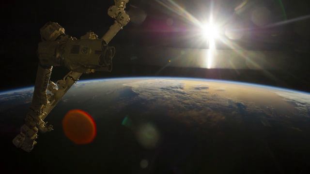 Sunrise  from ISSSpace - Earth-2023 Orbit