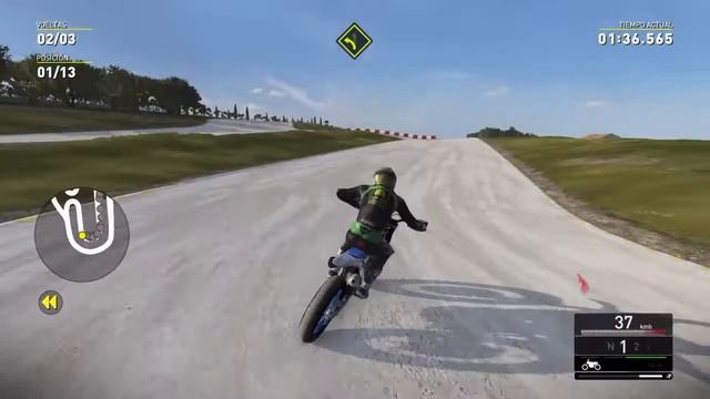 Valentino Rossi The Game | Rancho de Rossi Carrera Flat Track | Trofeo: Campeón del circuito llano смотреть онлайн