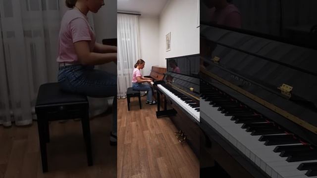 Захаркина Маргарита Ф. Бургмюллер "Снежная вьюга." смотреть онлайн