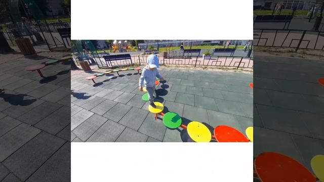 Малыш прыгает по площадке! Малыш Тимур! 31 августа 2020 г. смотреть онлайн