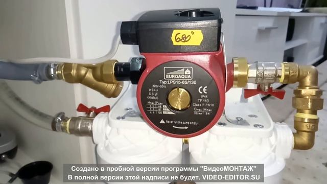 Аквариум 280 литров. Фильтр и насос своими руками часть 2 смотреть онлайн