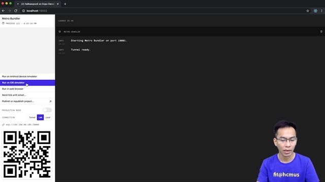 Section 2.3. Generate React Native Project & Run App on Simulators/Devices смотреть онлайн