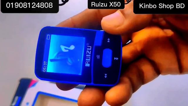 Ruizu X50 Mp3 Player 8GB New || смотреть онлайн