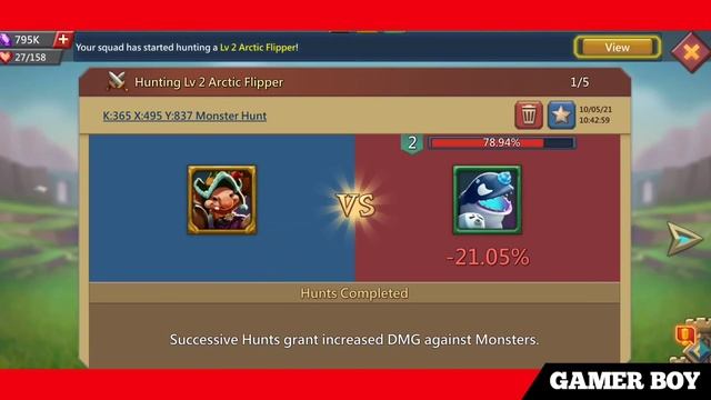 Lords Mobile New Monster Arctic Flipper Best F2p Team