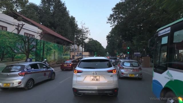 4K HDR | A Day In Hanoi Downtown: From Dusk To Night | Vietnam 2024