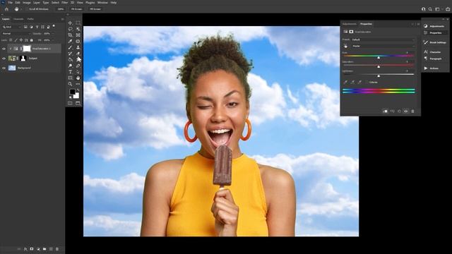 How to Remove Green Screen in Photoshop смотреть онлайн