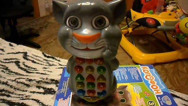Обзоры игрушек - Умный телефон Котофон Кот Том Tom Cat смотреть онлайн