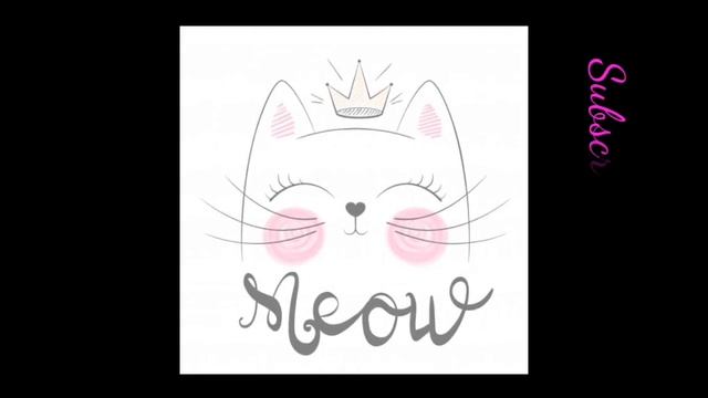 Meow meow song with cute anime girls| Learn to Meow with lyrics смотреть онлайн