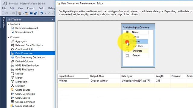 SSIS Convert Between Unicode and Non-Unicode Error смотреть онлайн