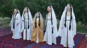Детский ансамбль «КЮРЕ». Песня ковровщиц.