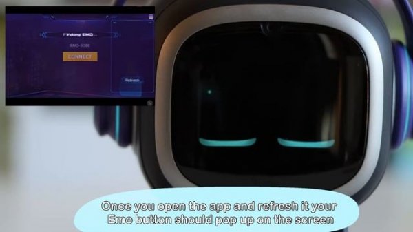 EMO Robot Desktop Pet Unboxing & Setup | Living Ai