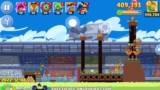 Angry Birds Friends Tournament 1170 Level 6 No Power UP Plus Walkthrough