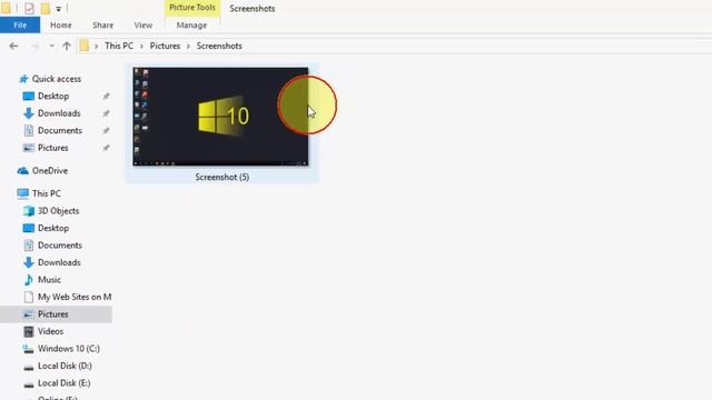 Shortcut key to Auto Save Screenshots in Windows (No Paste Needed) смотреть онлайн