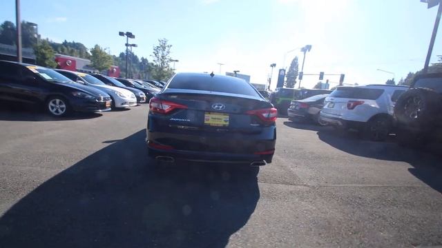 2016 Hyundai Sonata Sport | Black | GH409857 | Redmond | Seattle | смотреть онлайн