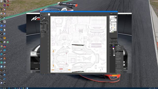 How to make a livery in ACC - Instructional Video смотреть онлайн