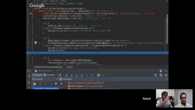 JC #5 - Java 9 Collection Factory methods Set.copyOf Collectors смотреть онлайн