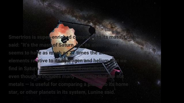 JWST confirms giant planet atmospheres vary widely смотреть онлайн