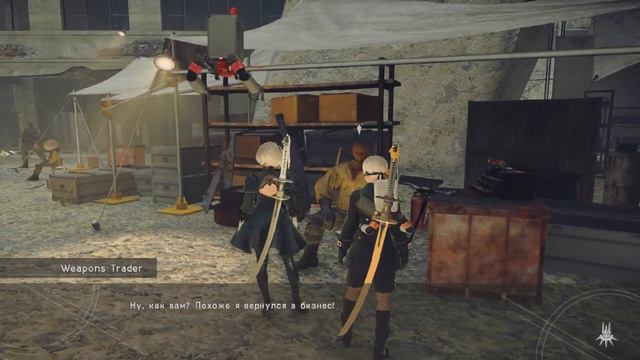 №2. Nier: Automata. Прохождение второй главы. АДАМ смотреть онлайн