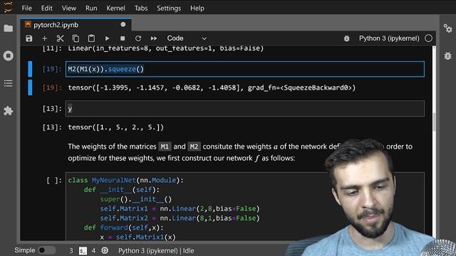 PyTorch Course (2022): Part 2: Basic Networks смотреть онлайн