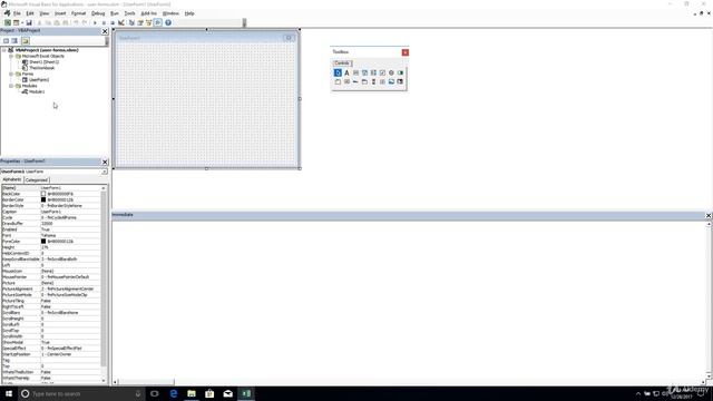 Excel VBA Programming - User Forms | 1 - Create UserForm, Toolbox, Properties, Controls смотреть онлайн