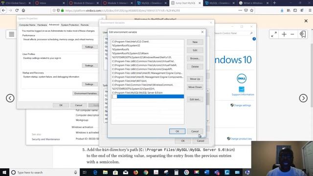 Setting Environment Variable for MySQL смотреть онлайн
