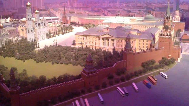 maqueta plaza roja moscu,model of Red Square,модель Красной площади смотреть онлайн