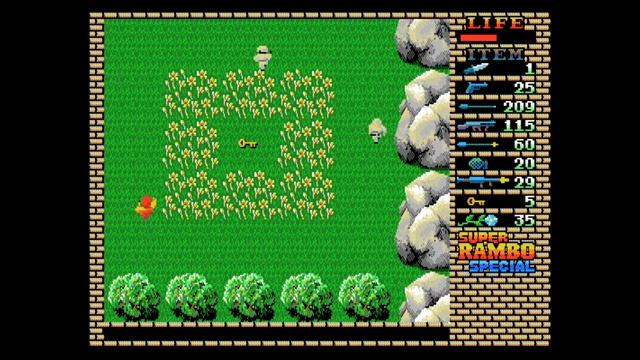 Super Rambo Special MSX Longplay смотреть онлайн