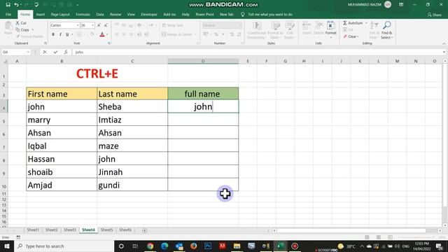 Excel tips Ctrl E shortcut смотреть онлайн