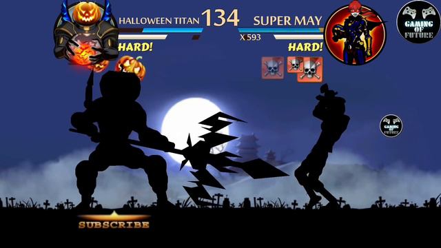 Shadow Fight 2 Halloween Titan Vs Legendary Sensei And Bodyguards смотреть онлайн