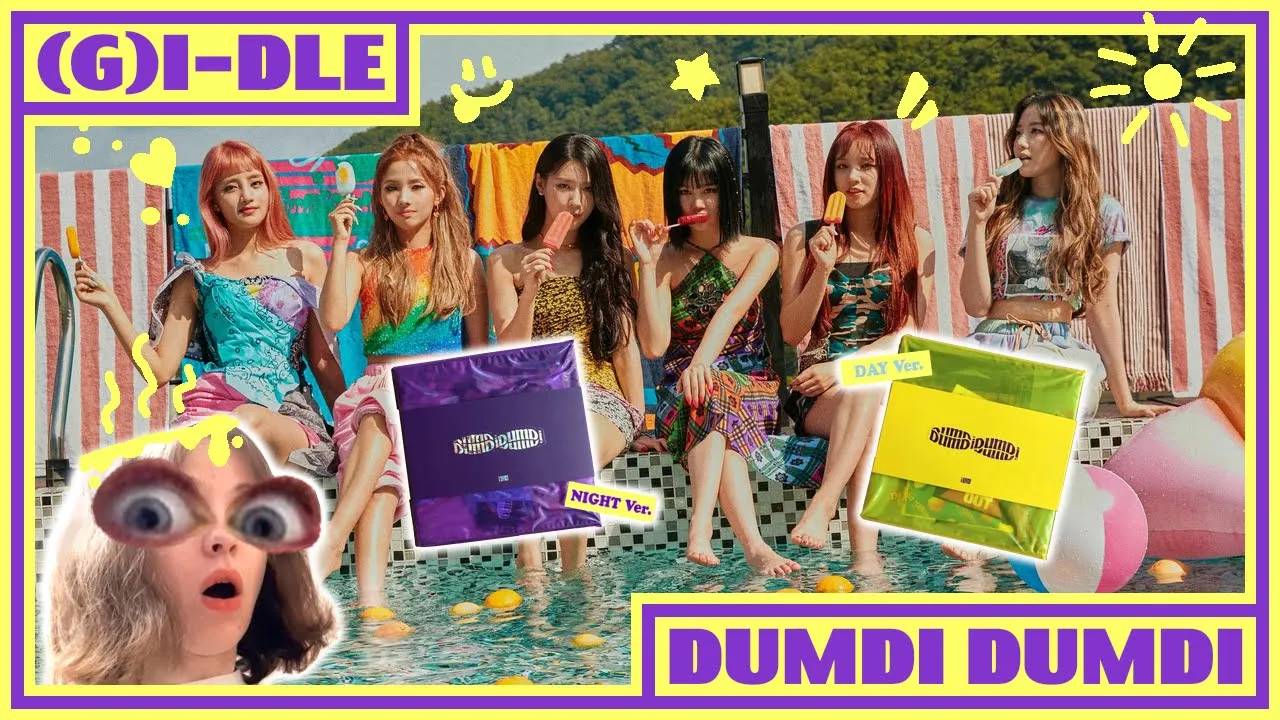 РАСПАКОВКА сета альбомов (G)I-DLE DUMDI DUMDI