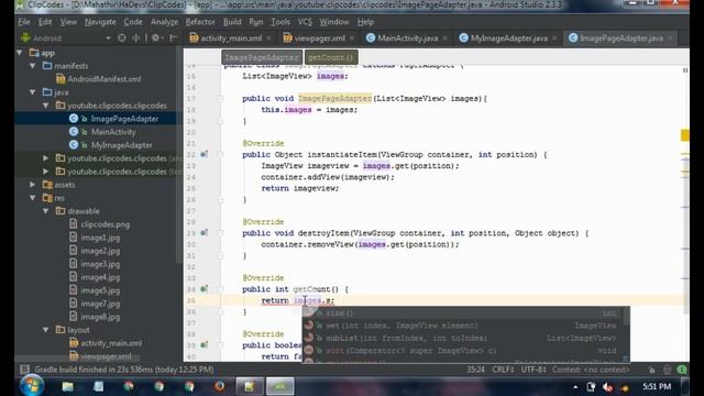 Gridview Android Tutorials смотреть онлайн