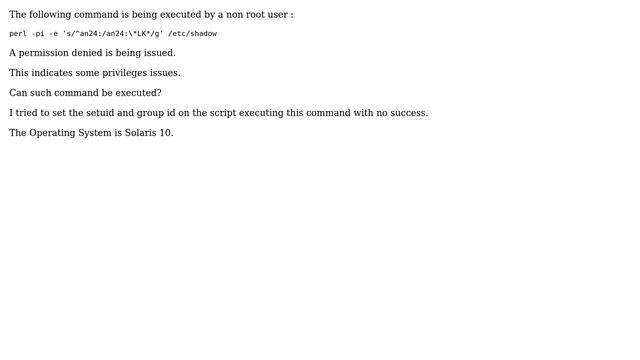 Unix & Linux: Perl - /etc/shadow - Permission Denied (2 Solutions!!) смотреть онлайн