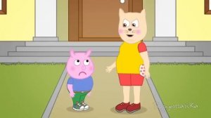 Поросёнок Жорж Новые серии У Брюса отобрали планшет! ПодпрыгайКа