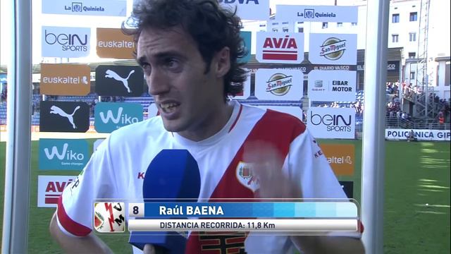 Entrevista a Raúl Baena tras el SD Eibar (1-0) Rayo Vallecano смотреть онлайн