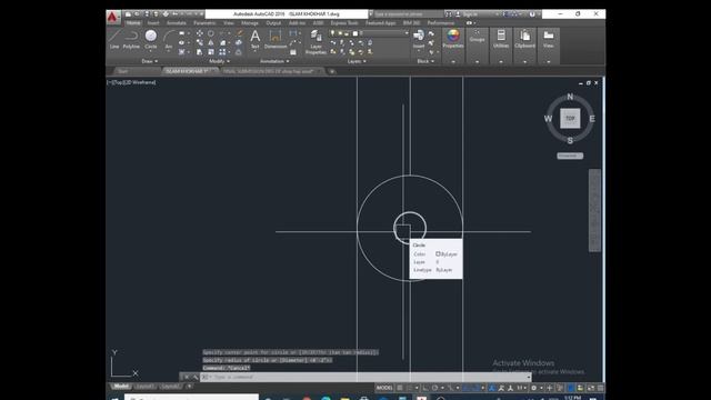 How To Cut A Plan Section In Autocad 2016 (In Urdu) смотреть онлайн