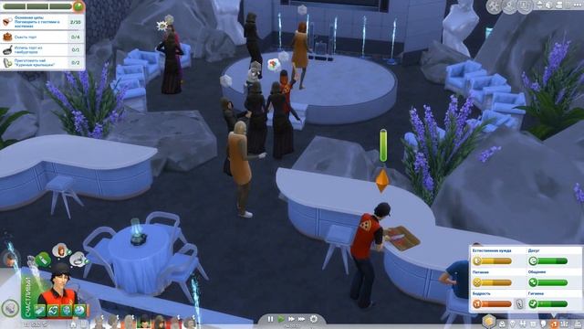 Симс 4: Династия Амстронг| #129 - Первая вечеринка и вуху смотреть онлайн