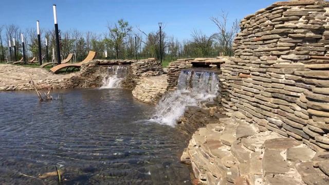 Пруд в парке Графский. Бутурлиновка смотреть онлайн