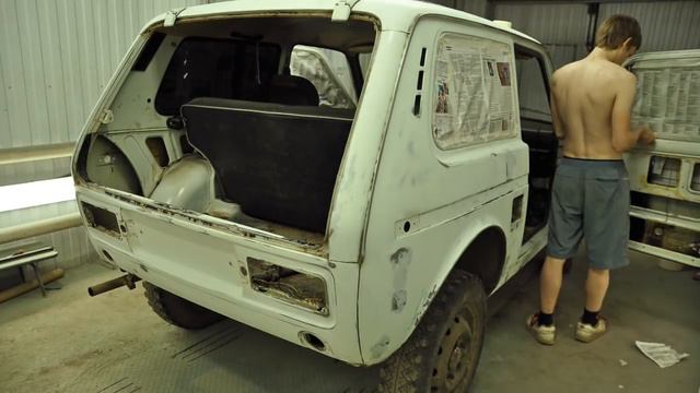 Timelapse Niva Painting смотреть онлайн