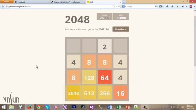 Passed 4096 Tile - 2048 Puzzle Game
