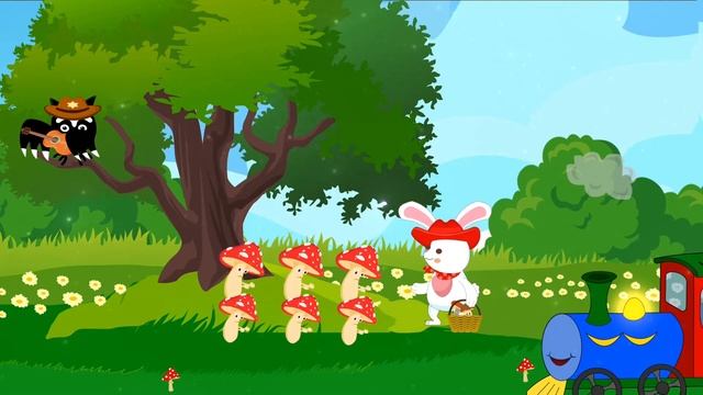 Супер веселая детская песенка про грибочки #детям #грибы #песенки смотреть онлайн