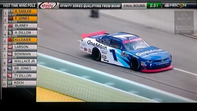 2016 Ford Ecoboost 300 Last Round of Qualifying смотреть онлайн