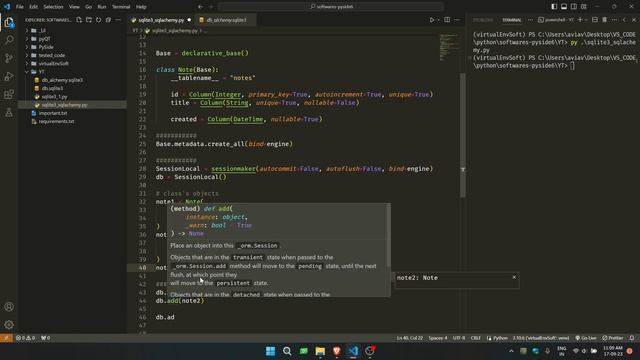 Python Software Development series - SQLAlchemy tutorial - P2 смотреть онлайн