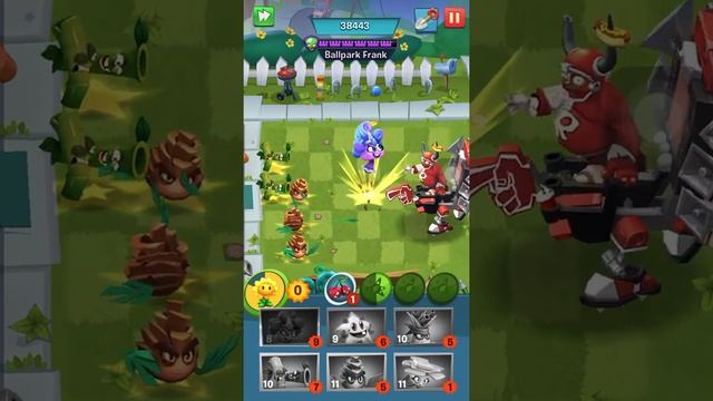 Plants Vs Zombies 3 Ballpark Frank смотреть онлайн