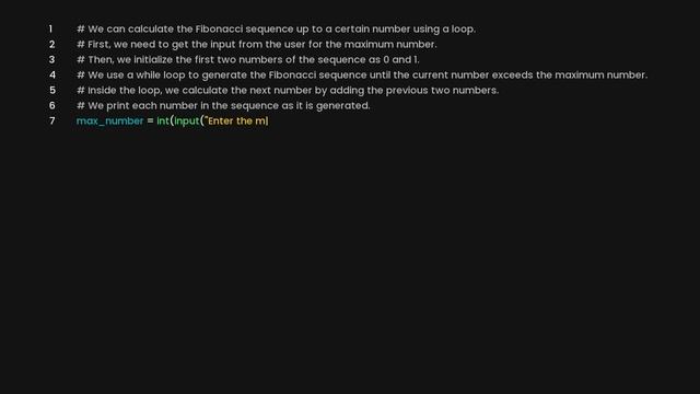 Calculate the fibonacci sequence up to a certain number смотреть онлайн
