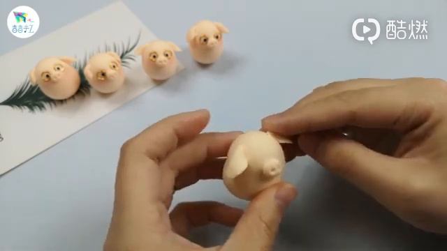 Поросята из полимерной глины смотреть онлайн