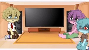 SpongeBob Squarepants react to Afton family memes ||gacha club||