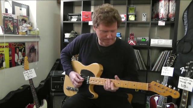 FENDER TELECASTER AMERICAN VINTAGE 52 - Guitar Music смотреть онлайн