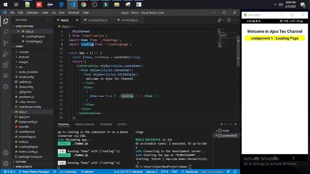 How to Hide / Show Components in React Native? in Hindi смотреть онлайн